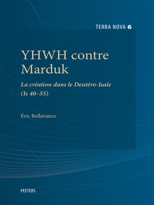 cover image of YHWH contre Marduk
